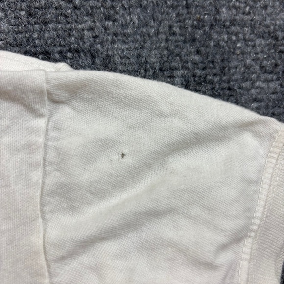 PATAGONIA Girls White Short Sleeve T-shirt Hibiscus Logo size: Medium - Picture 3 of 6